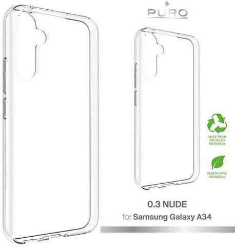 

Ultra Cienkie Etui Do Galaxy A34 5G Puro Nude