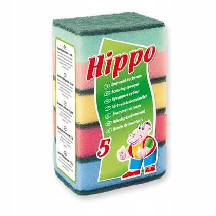 

Zmywak kuchenny ostry Hippo 5 szt.