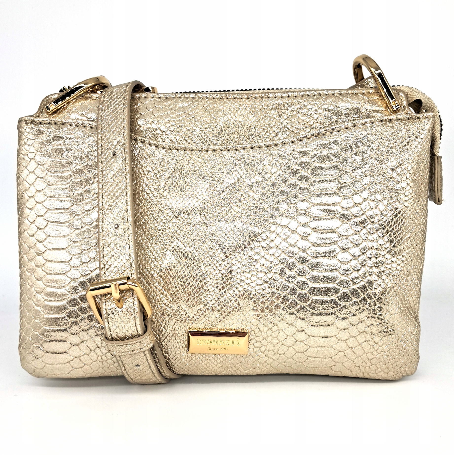 Torebka listonoszka kopertówka Monnari BAG2310-023 złota