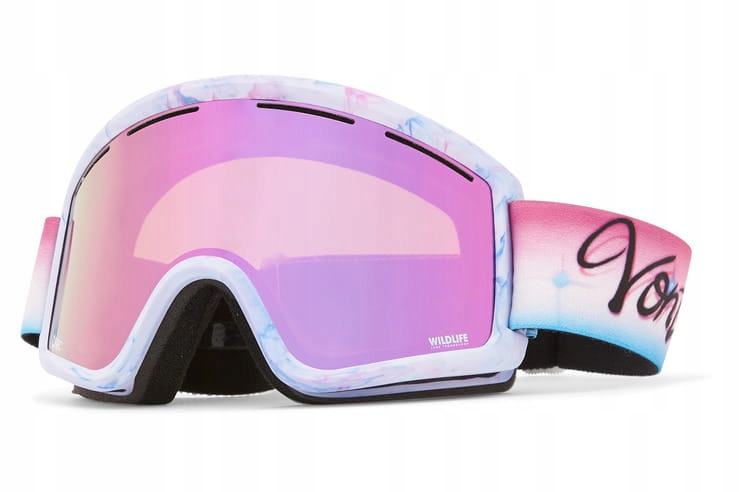 Lyžařské Brýle Vonzipper Cleaver B4BC Wildlife Pink Chrome 2 Skla