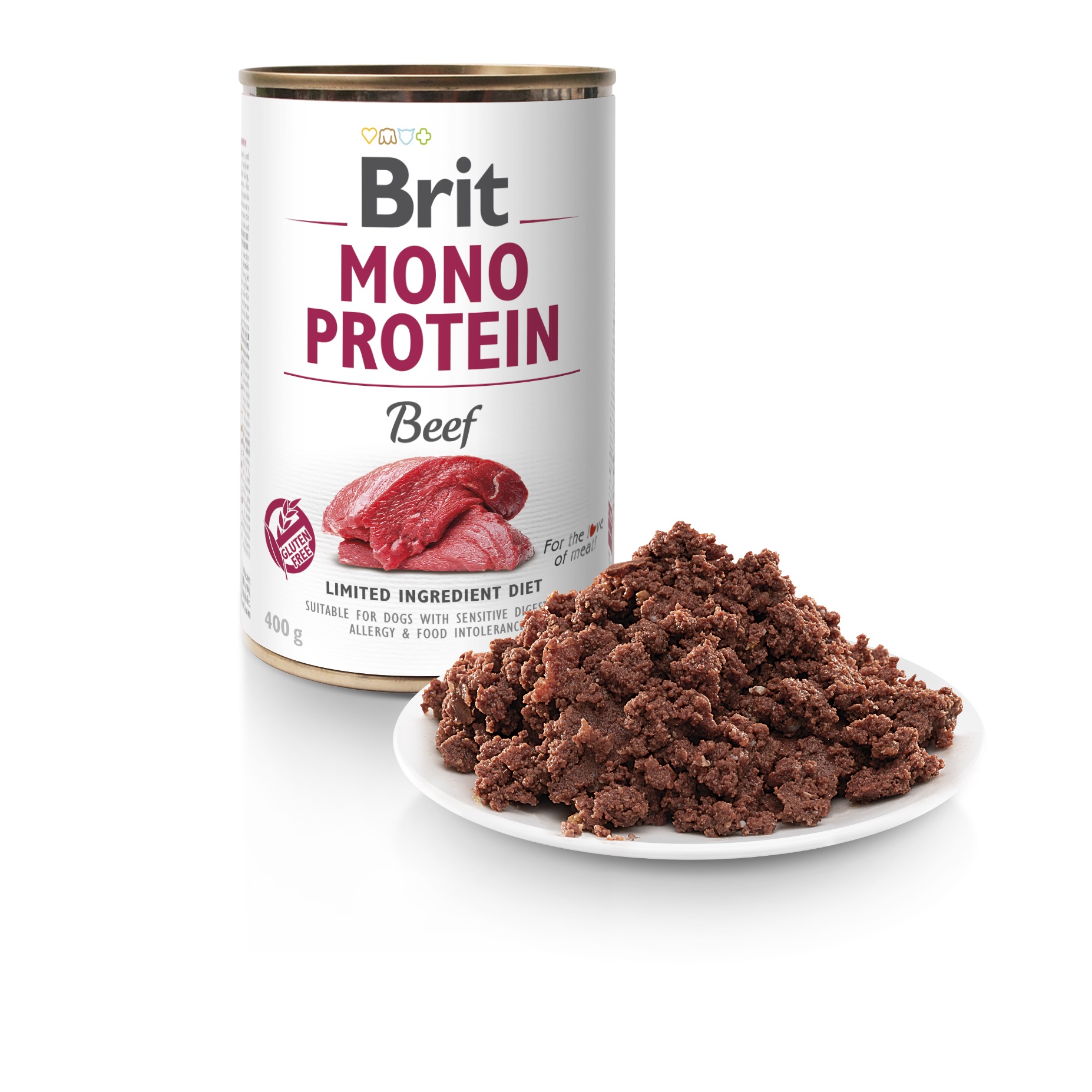 Mokra karma dla psa Brit Mono Protein Beef wołowina 400 g