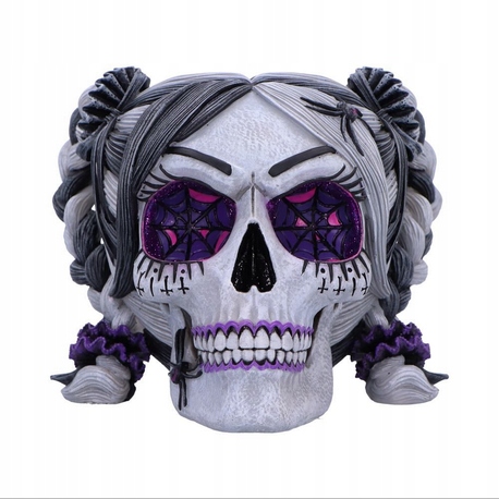 Lebka Drop Dead Gorgeous Creepy and Kooky Skull Originál od firmy Nemesis