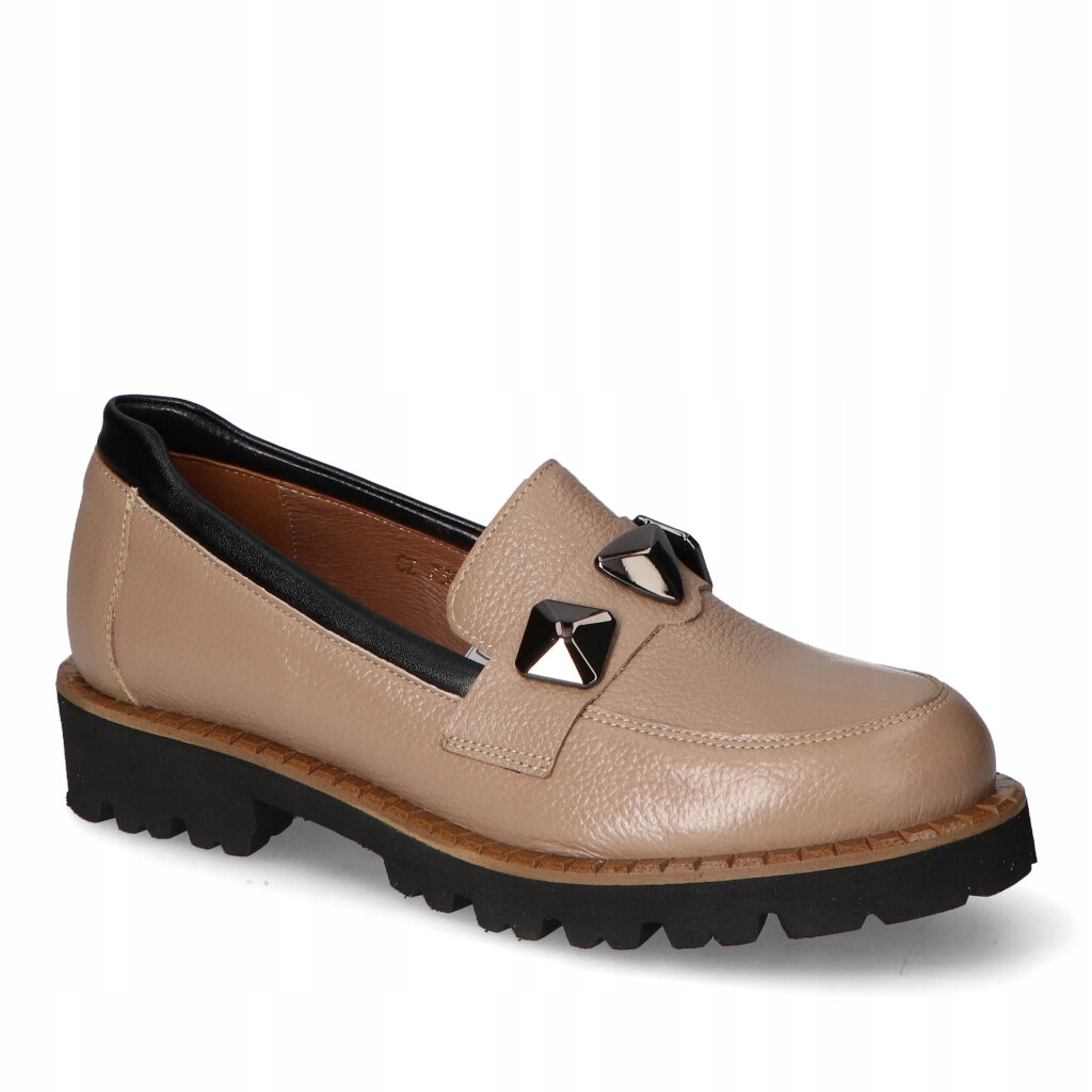 Mokasíny Gamis 7305/T15 Béžová lico 37