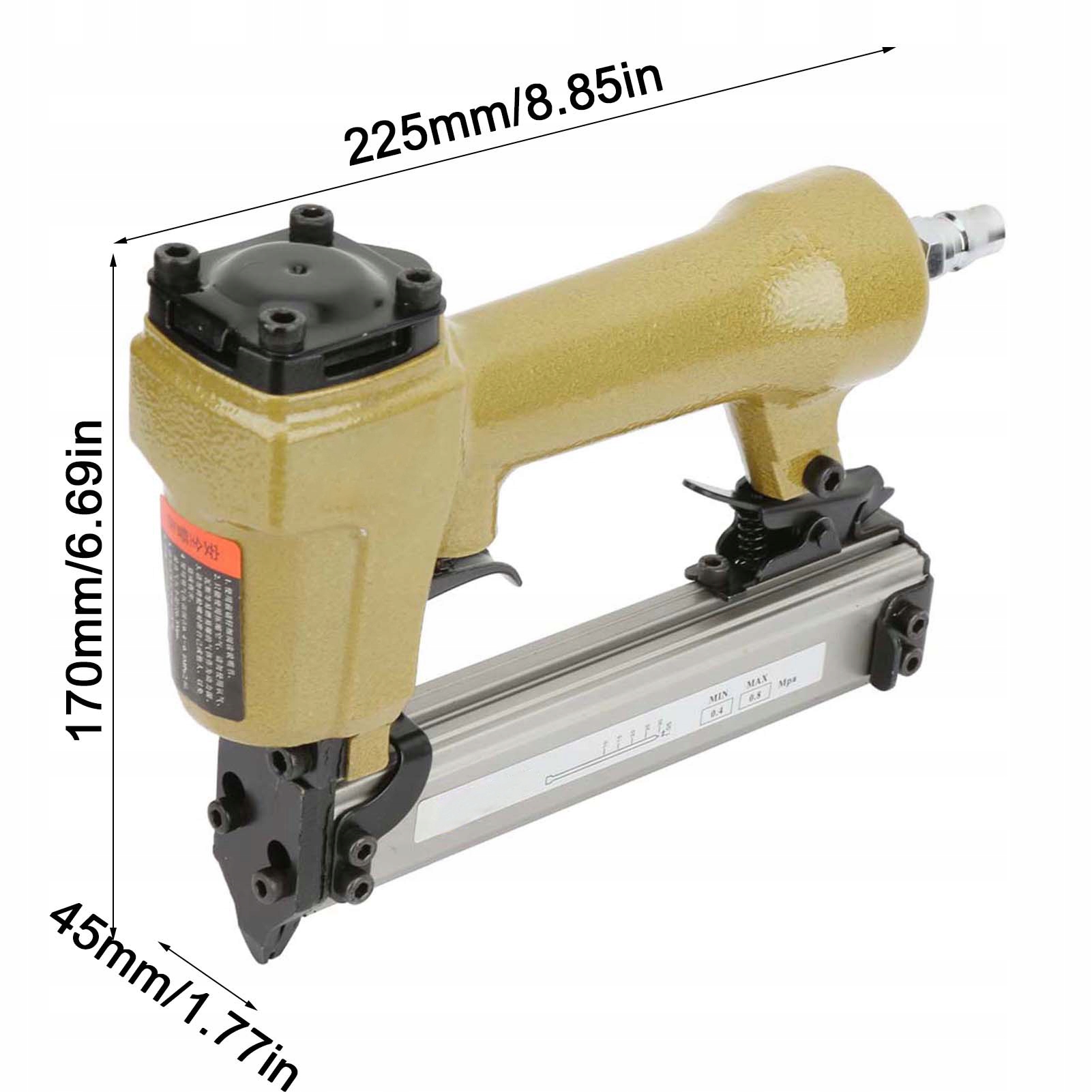 GWOŹDZIARKA PNEUMATYCZNA ZSZYWACZ DO GWOŹDZI Zasilanie pneumatyczne