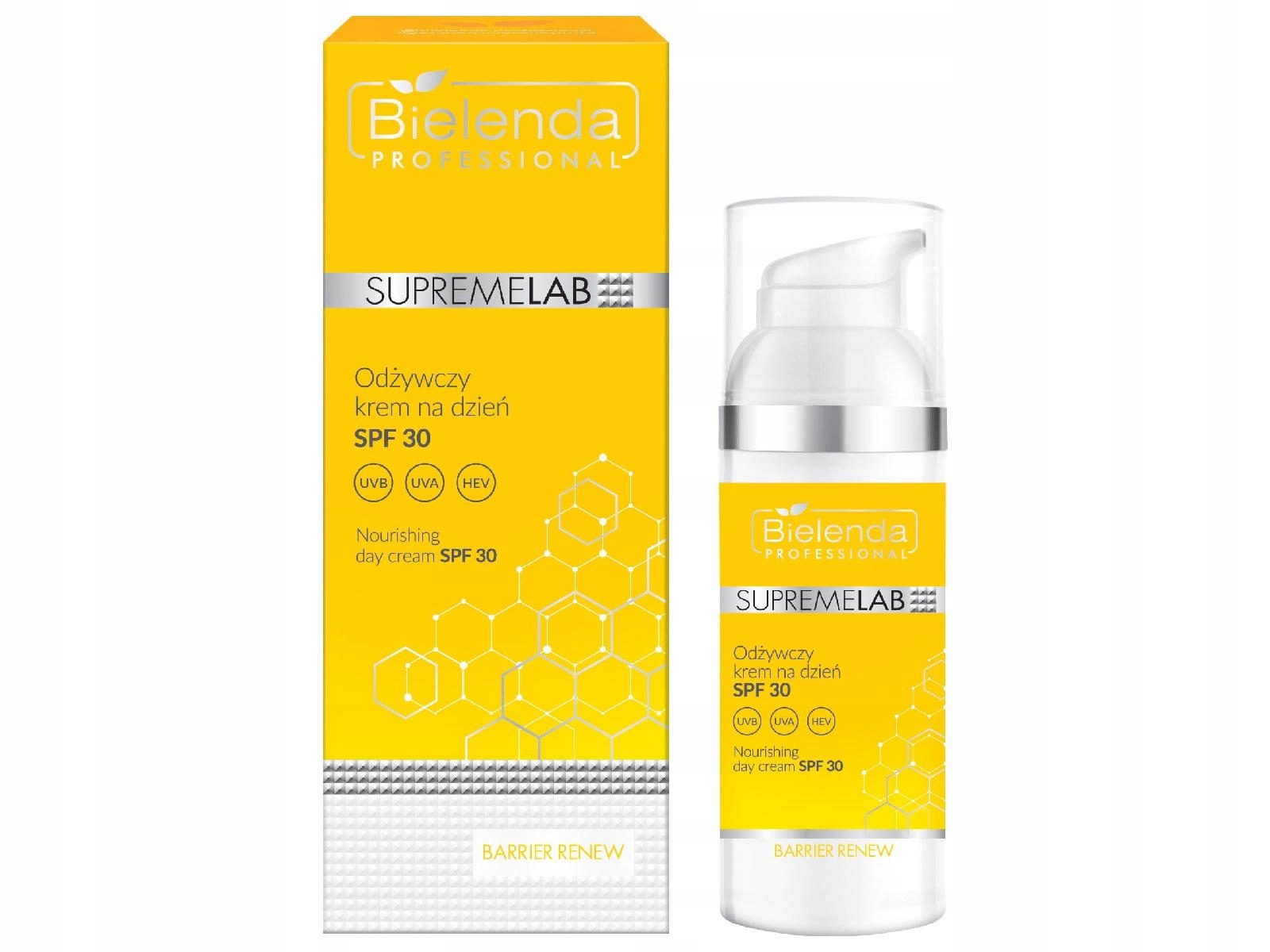 Bielenda Supremelab Výživný Denní Krém S Ceramidy SPF30 Uva Uvb Hev