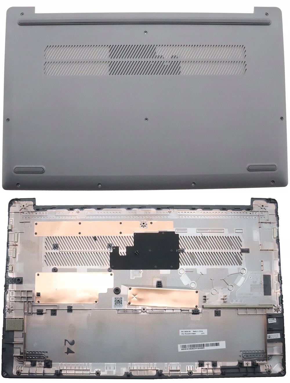 Nové Spodní Pouzdro AP2XP000400 pro Lenovo 5CB1K18626 Šedé