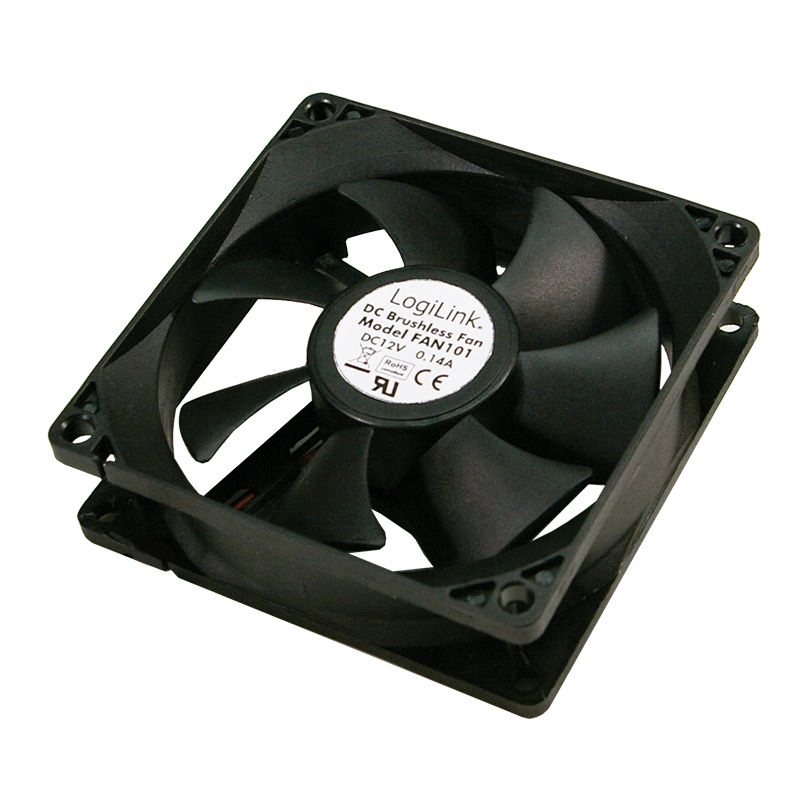 Wentylator obudowy LogiLink FAN103 120mm, cichy, wysokowydajny