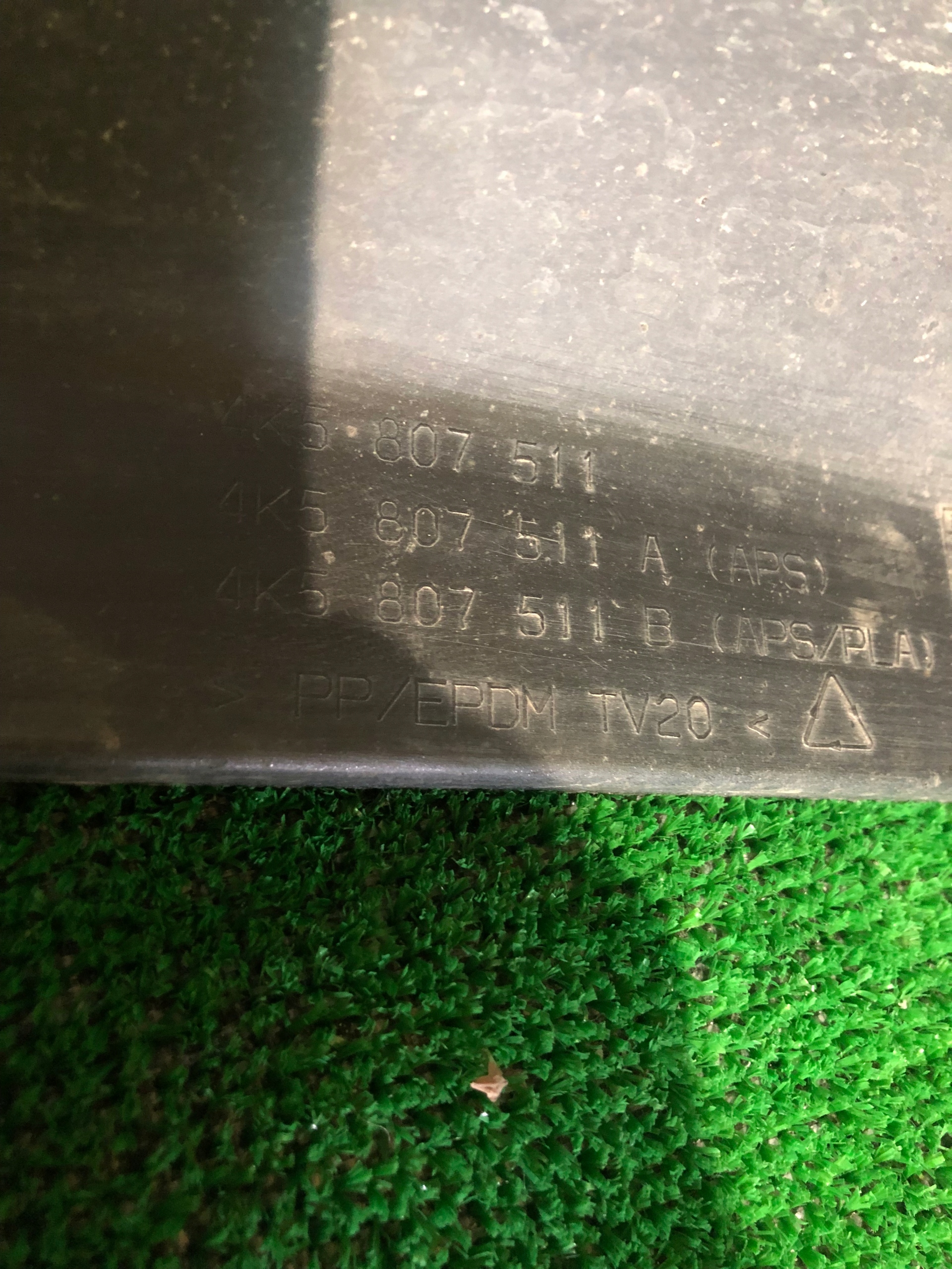 AUDI A6 C8 sedan 4K5 bumper rear rear part