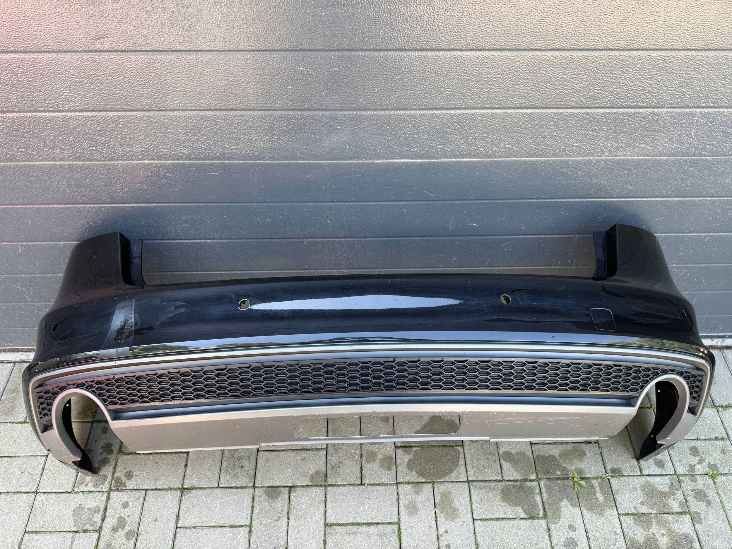 Audi A4 8K B8 Lift 11- S Line bumper rear part rear