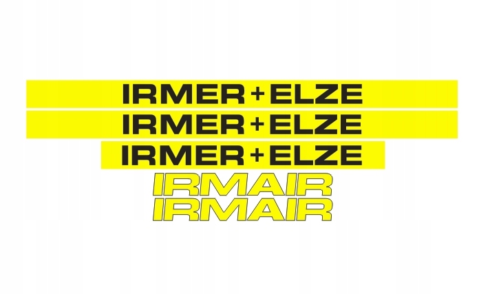 Samolepky s lepením Irmer+elze Irmair