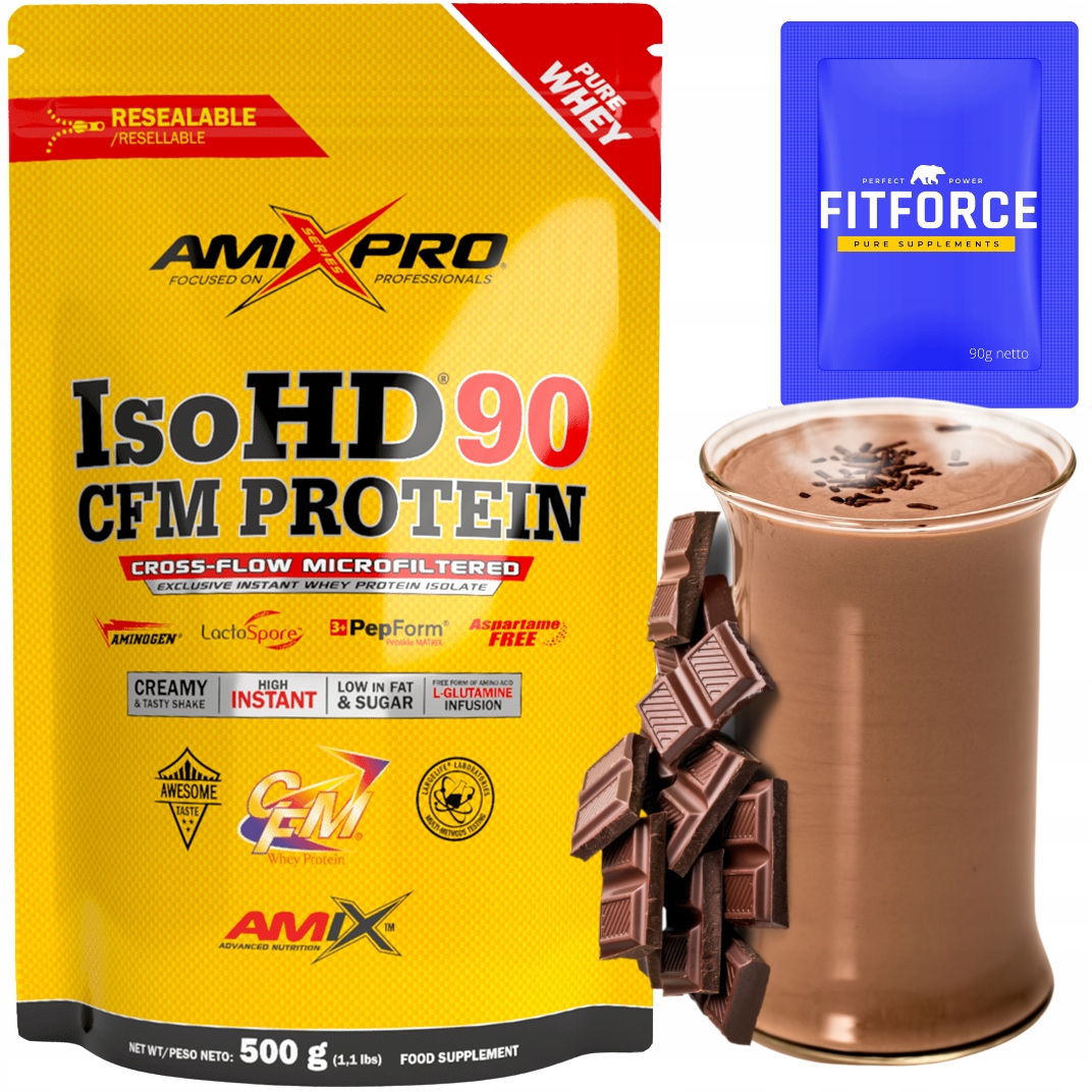 Keto Bílkoviny bez cukru a sacharidů Čokoláda ketóza low carb amix iso hd