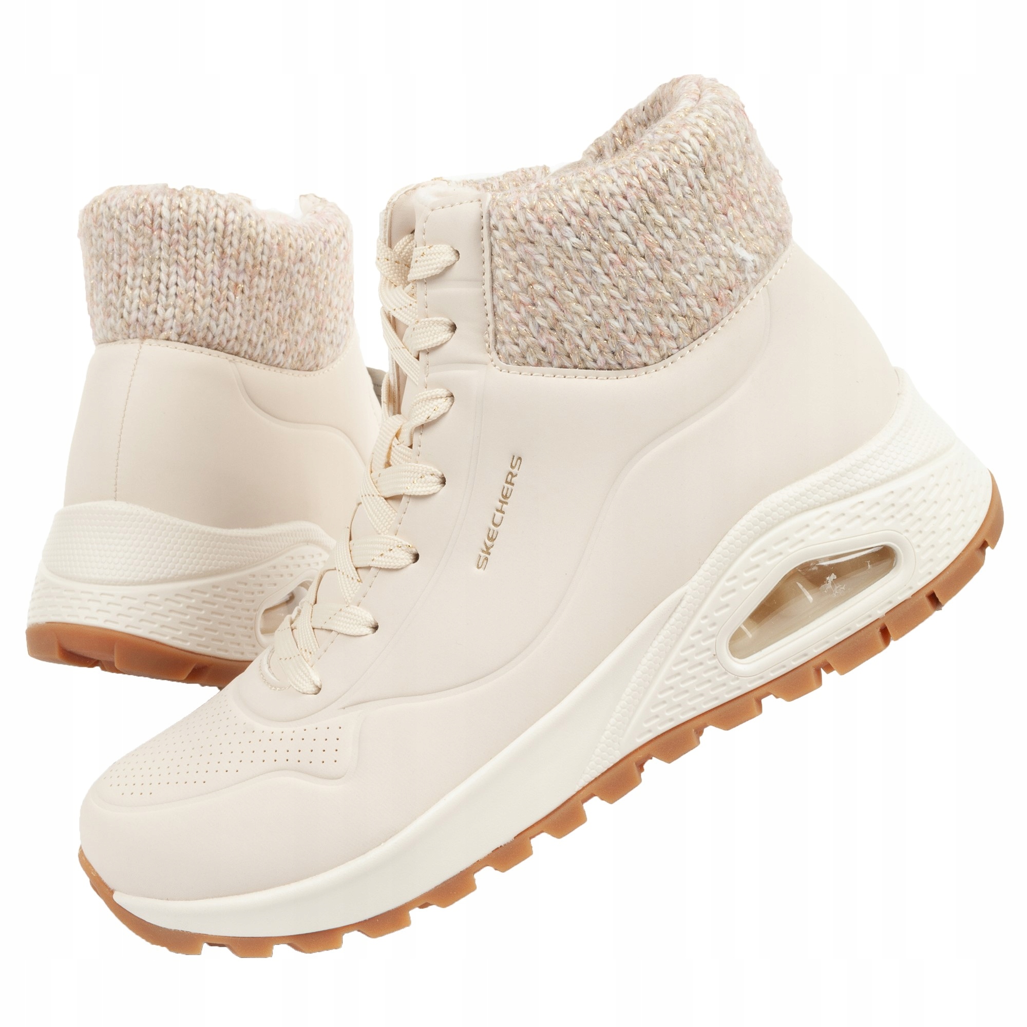 Dámské boty Skechers Uno Rugged [167988/NAT]