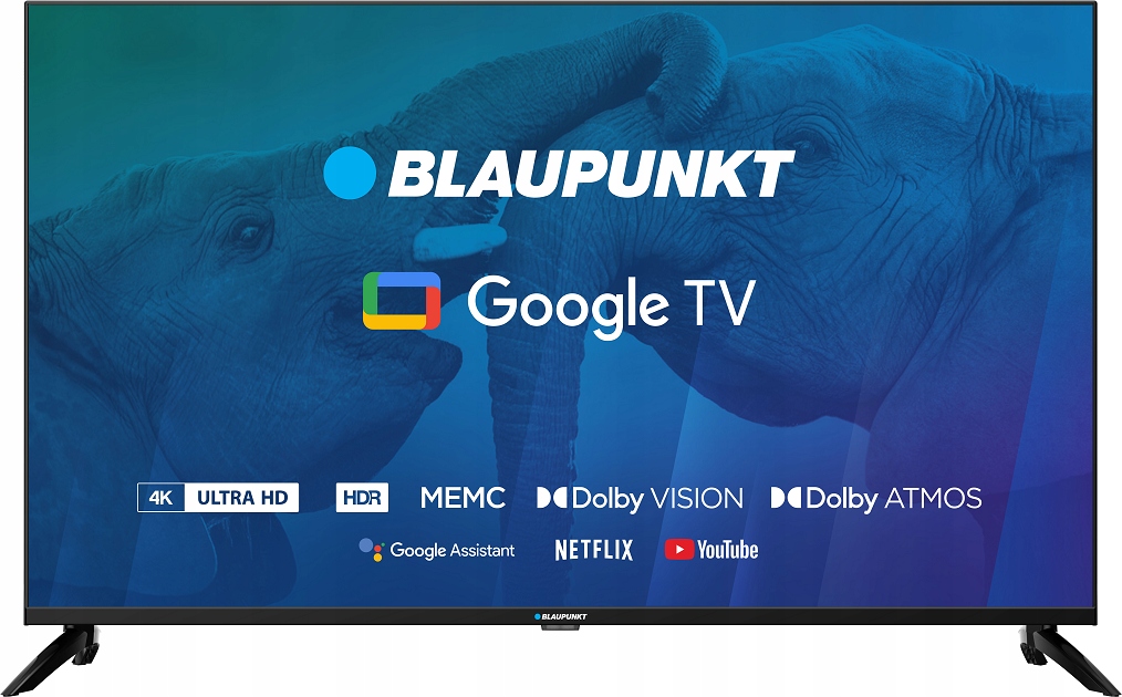 Telewizor Led Blaupunkt 65UGC6000 65" 4K Uhd Google Tv Hdr Dolby WiFi Bt