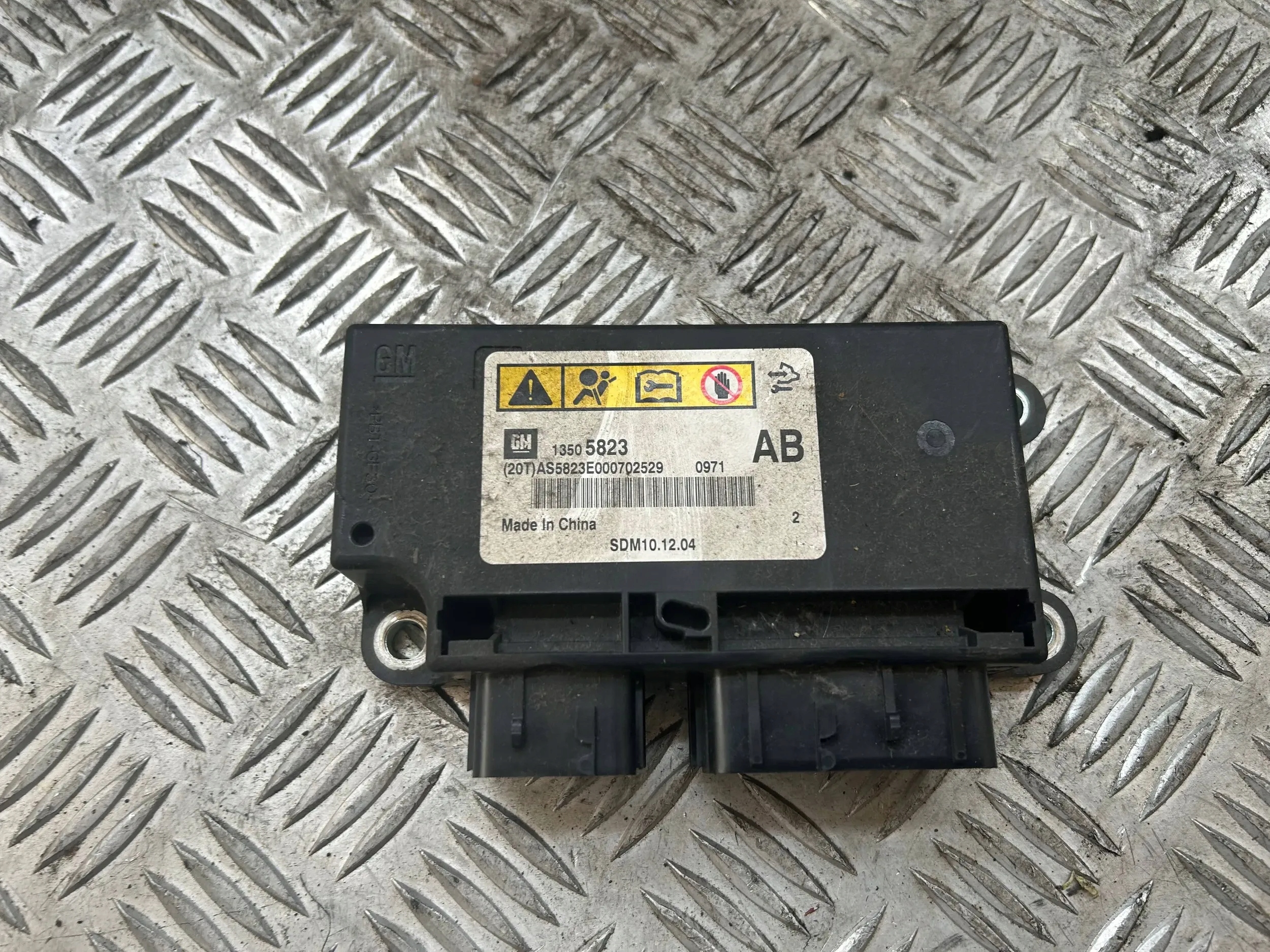 MODUŁ STEROWNIK AIRBAG CHEVROLET CRUZE ORLANDO 13505823