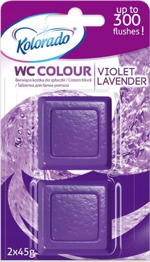 Kolorado Barwiąca do Spłuczki Lavender 2x45g