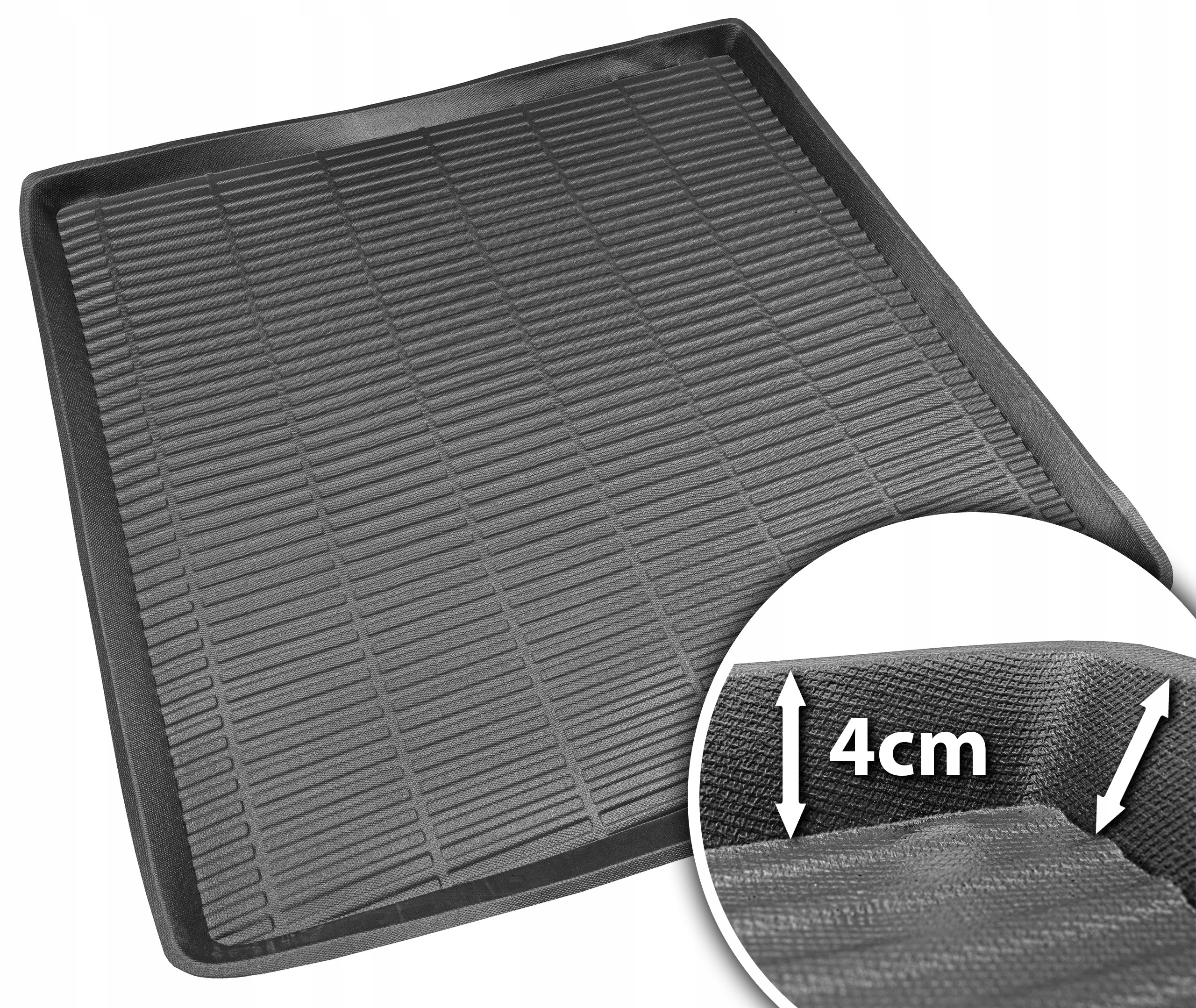 Vw Golf VIII (górna podłoga) Kombi 2020- Wkład do bagażnika LUCKY3D