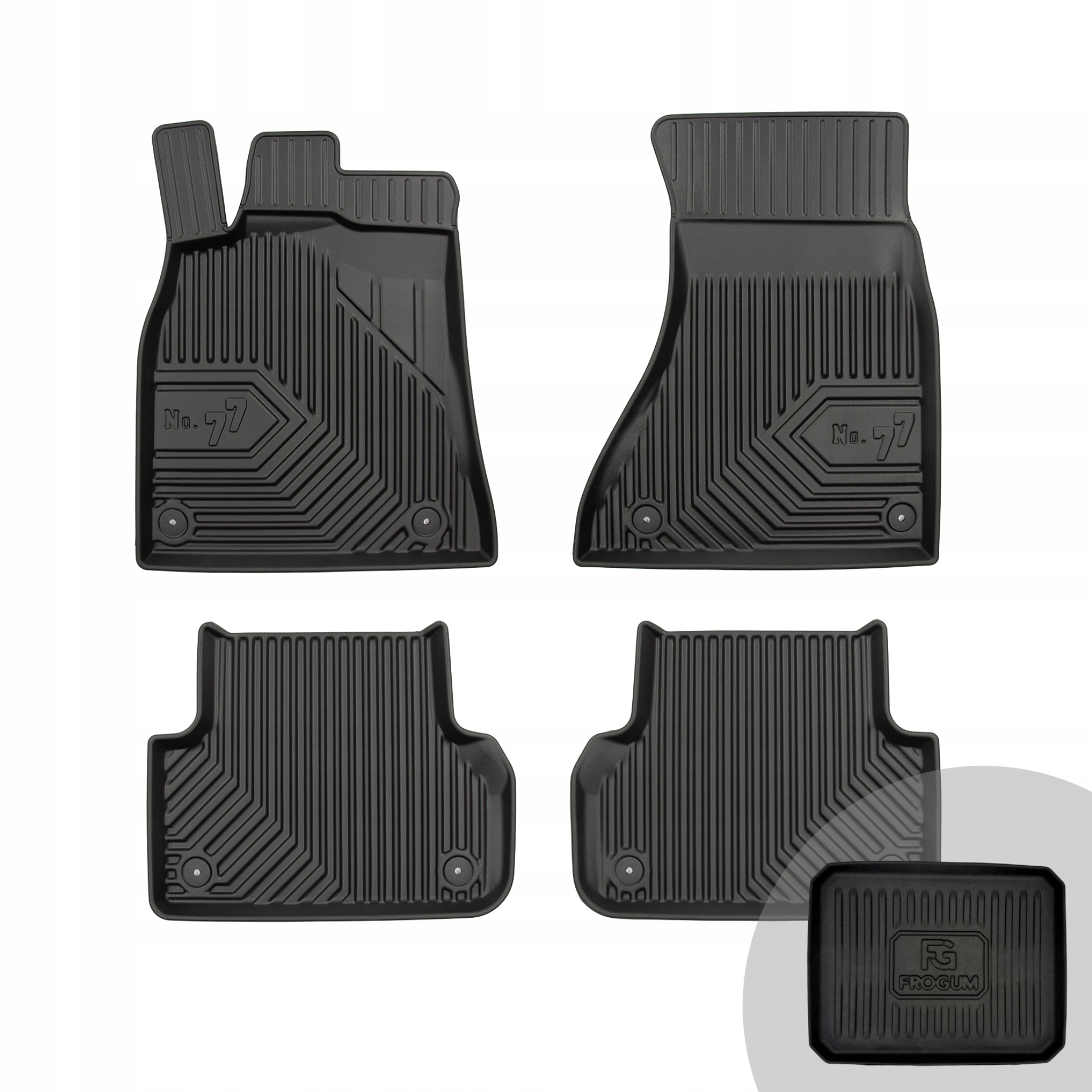 Frogum Koberce do auta pro Audi A5 Sportback 8T 2009-2016
