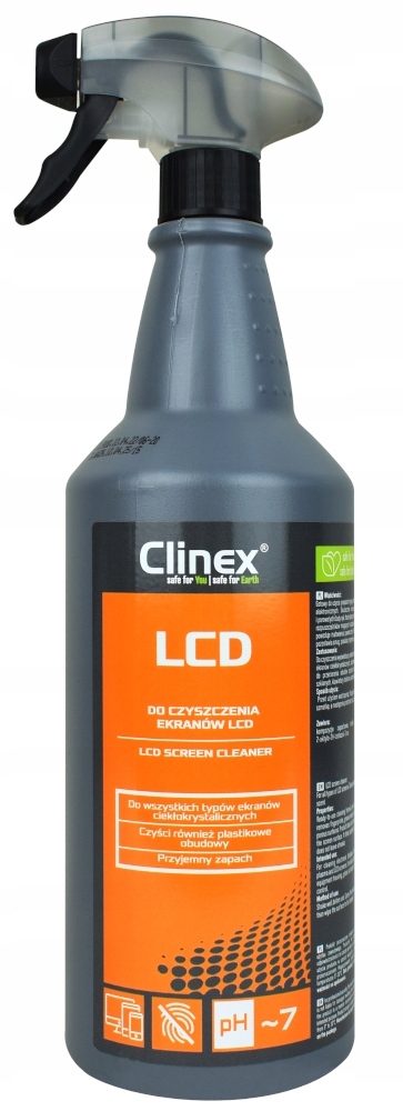 

Clinex LCD 1L czyszczenie monitorów ekranów LCD