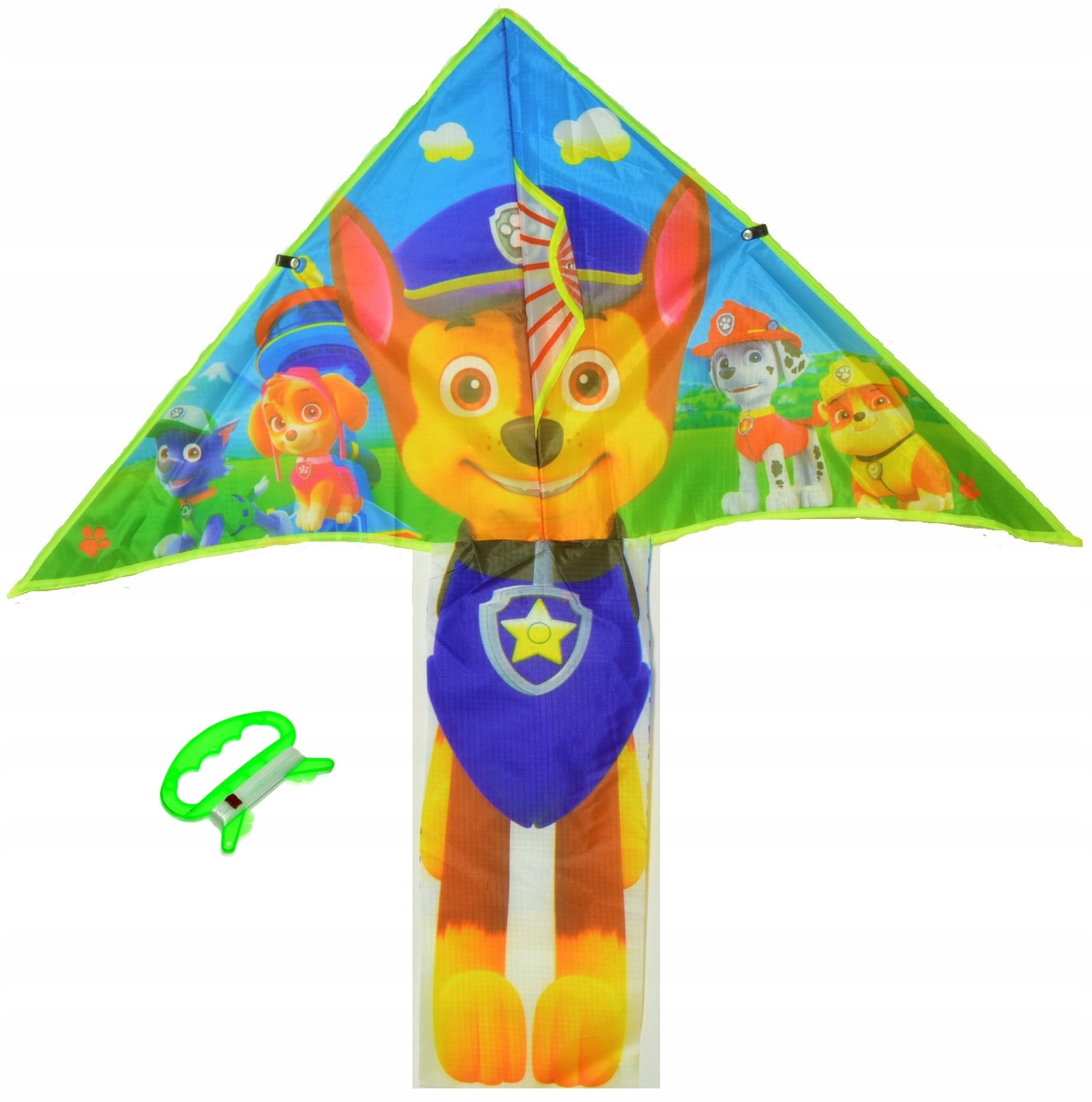 Большой воздушный змей для детей 95 см x 93 см Щенячий патруль