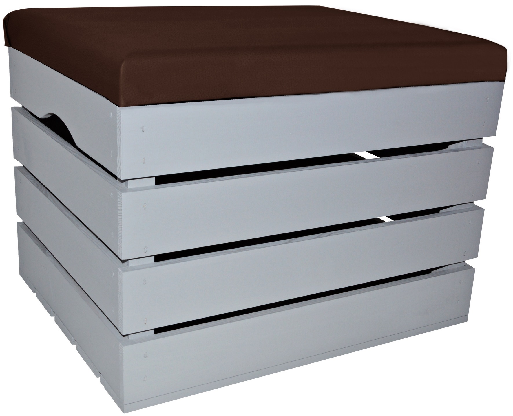 Skříňka Se Sedákem Kufřík Dřevěný Úložný Prostor