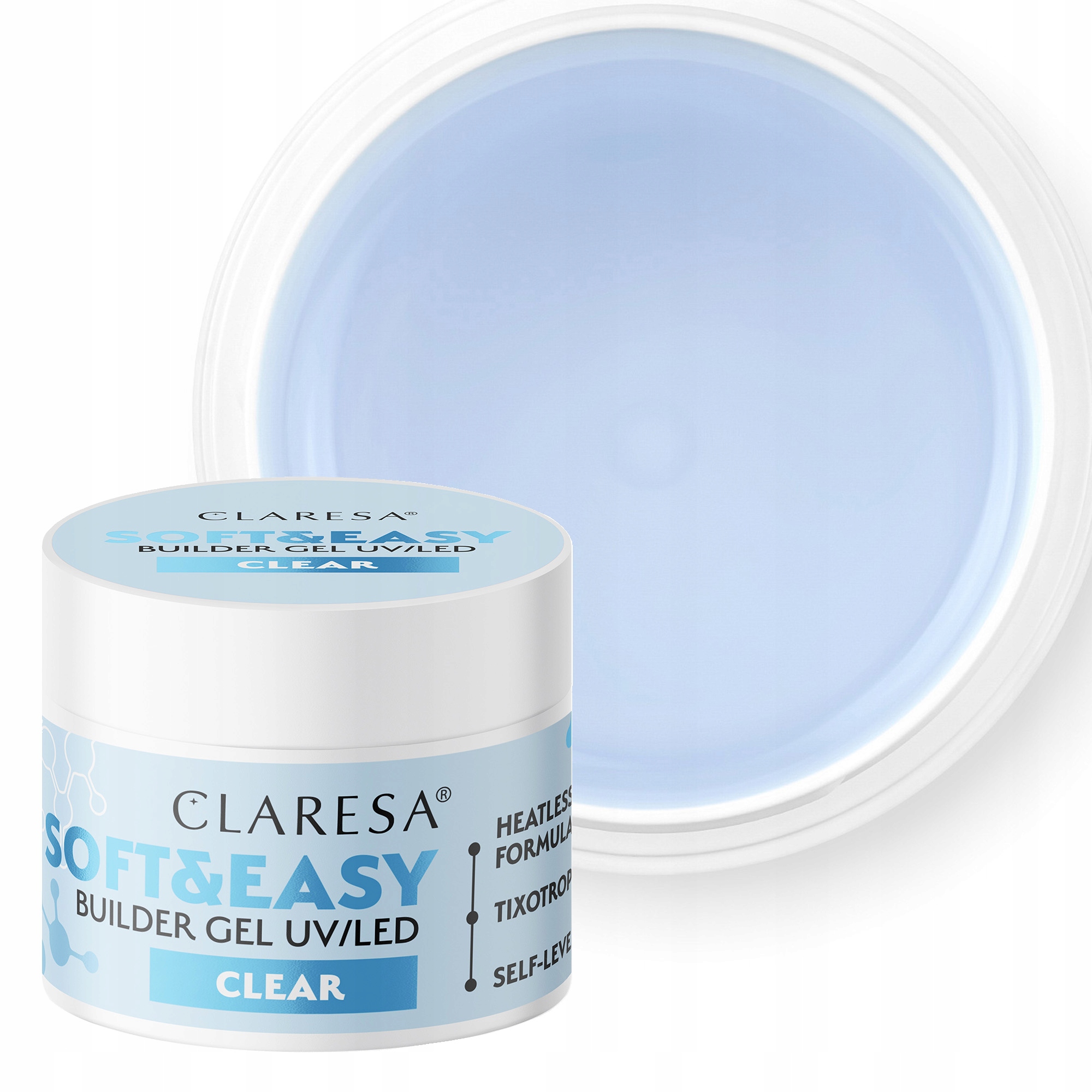 

Claresa Żel Soft&easy Builder Gel Clear 45G