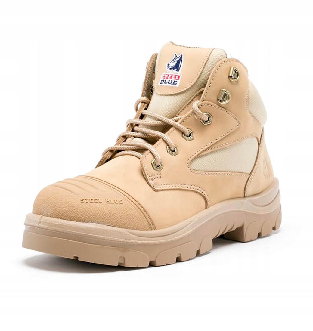 Ocelové modré boty Parkes Zip Scuff S3