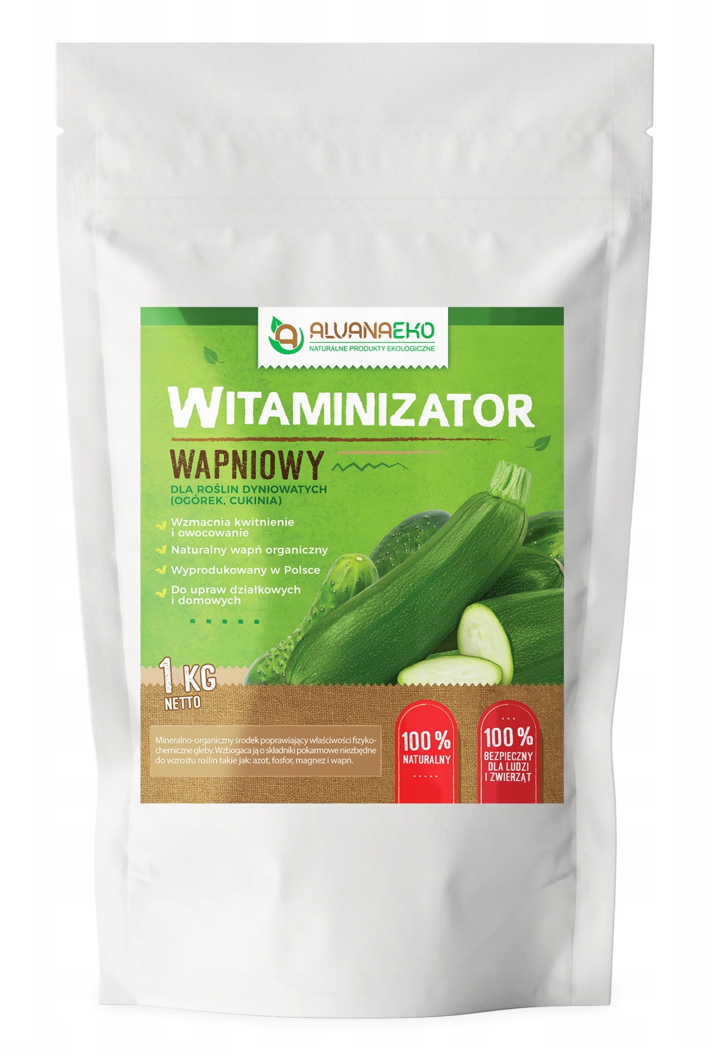 

Witaminizator Nawóz Wapń Do Ogórków Cukinii Dyni