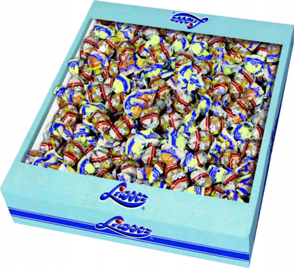 Levně Sada Granpik Karamelky Mléčně plněné kakaovou hmotou 2000 g