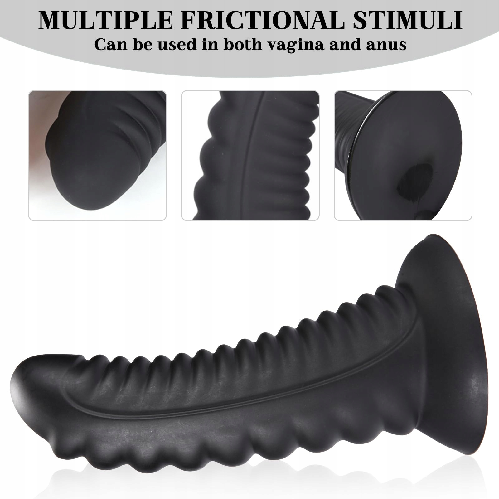 XXL RIESEN DILDO Silikonowy Dildo z Przyssawką dla Kobiet i Mężczyzn — miniatura 4