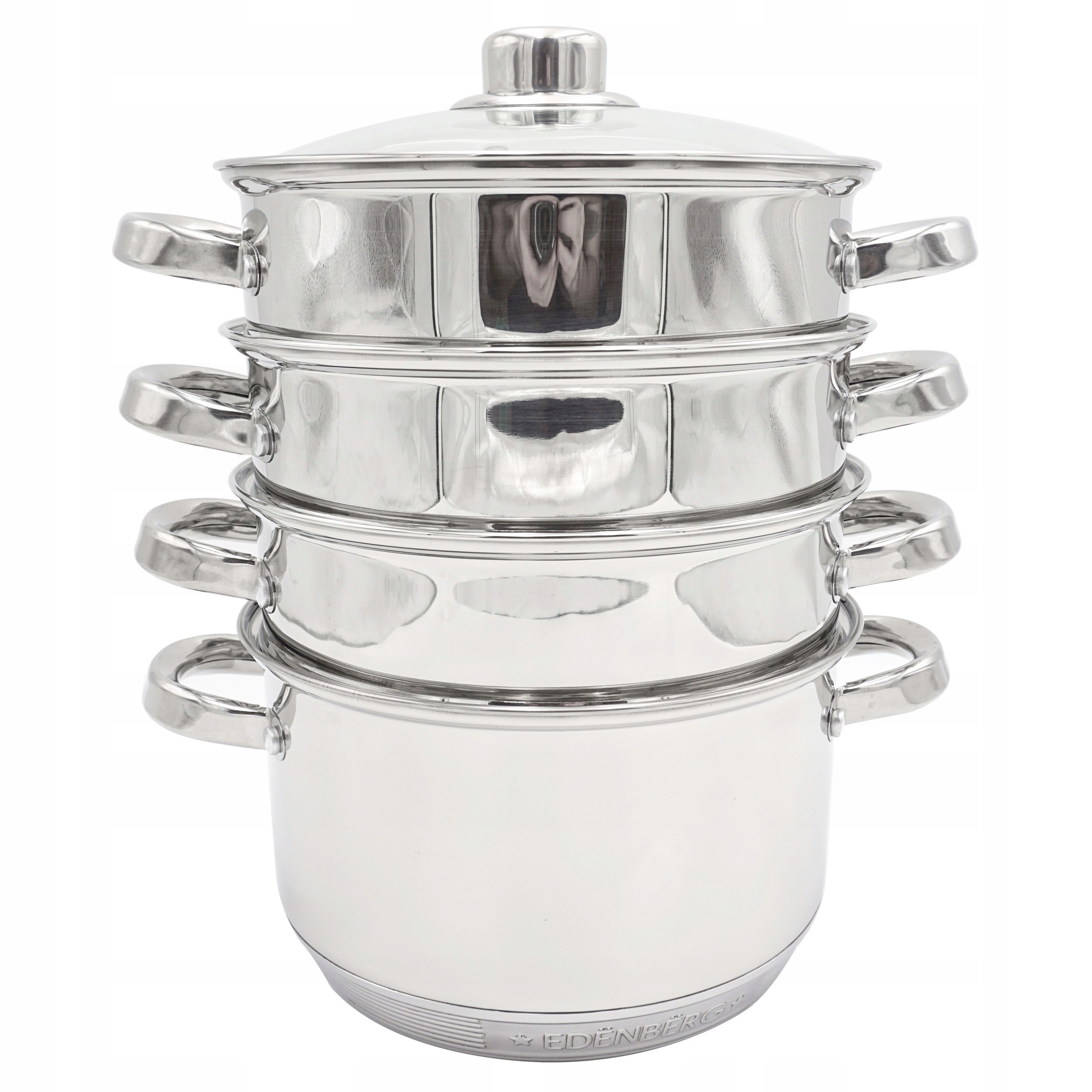 GARNEK DO GOTOWANIA NA PARZE STAL 4x4L / śr. 22cm.