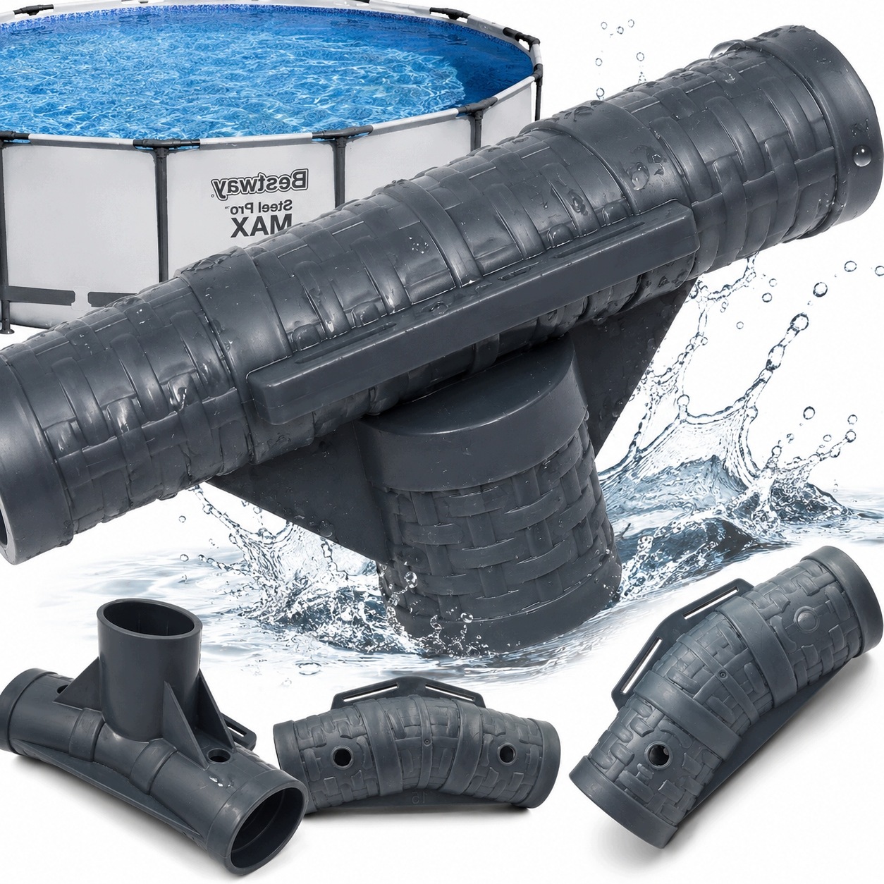 Bestway Spojka Trubek Roštu Typu T do bazénu P05445 56438 T-rozdělovač