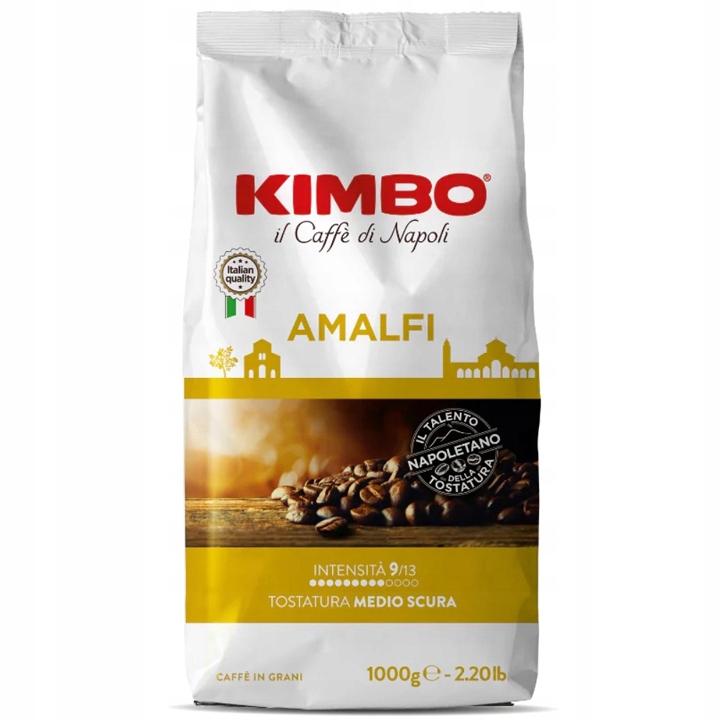 Kawa ziarnista Kimbo Amalfi 100% Arabika 1kg
