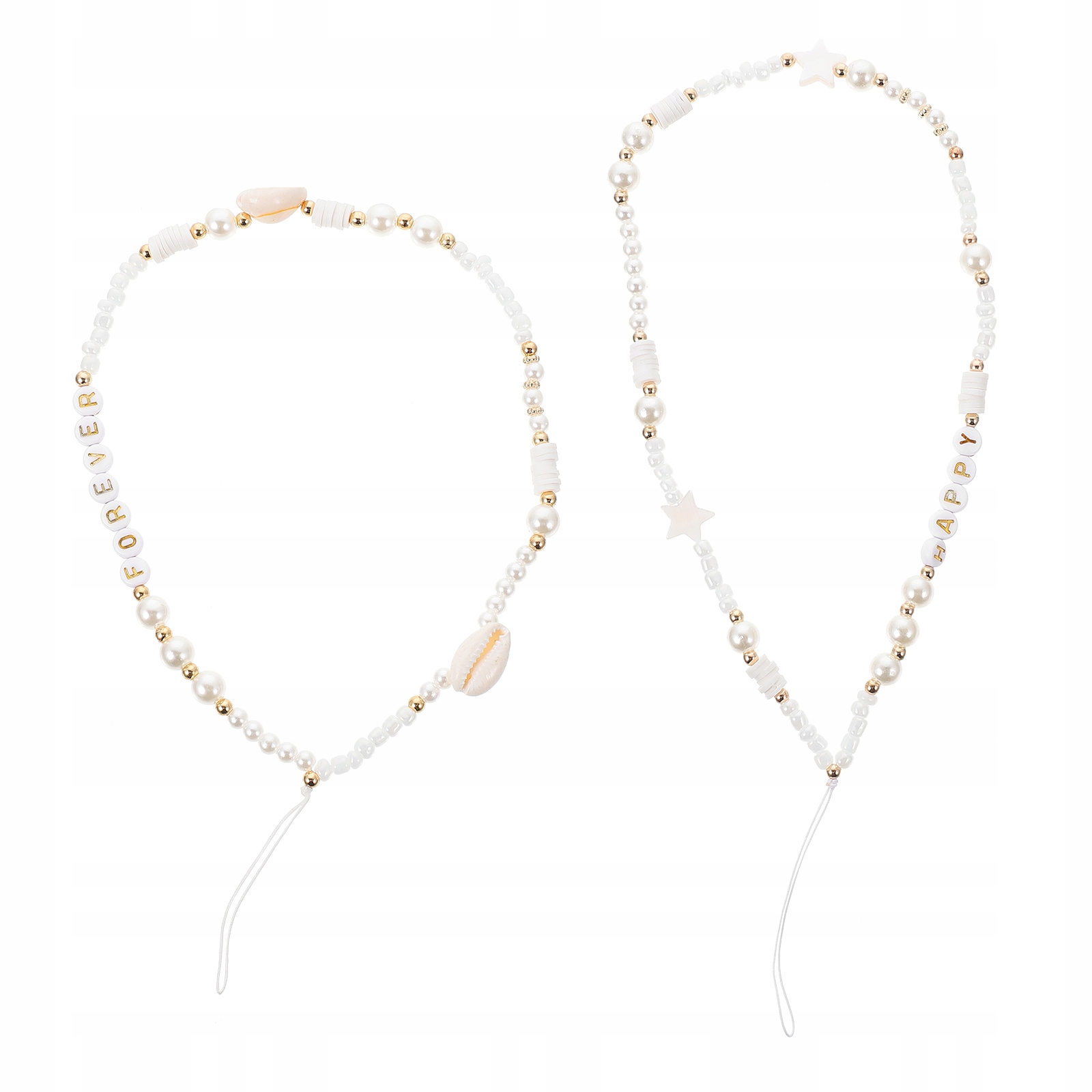 Koraliki Shell Phone Chain 2 szt