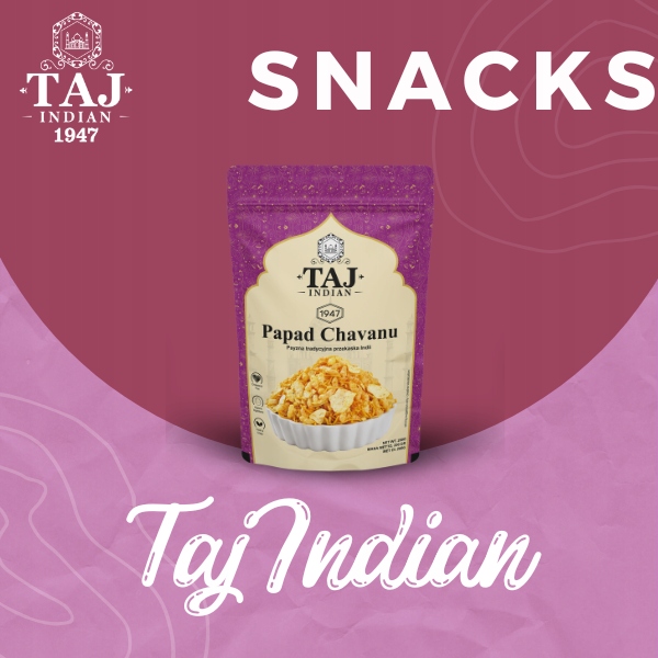 Taj Indian 1947 PAPAD CHAVANU 200g EAN (GTIN) 5905515727501
