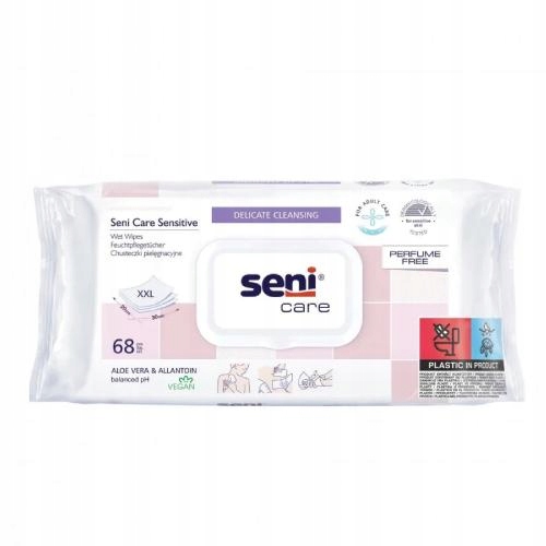 

Chusteczki nawilżane Seni Care Sensitive 68 szt.