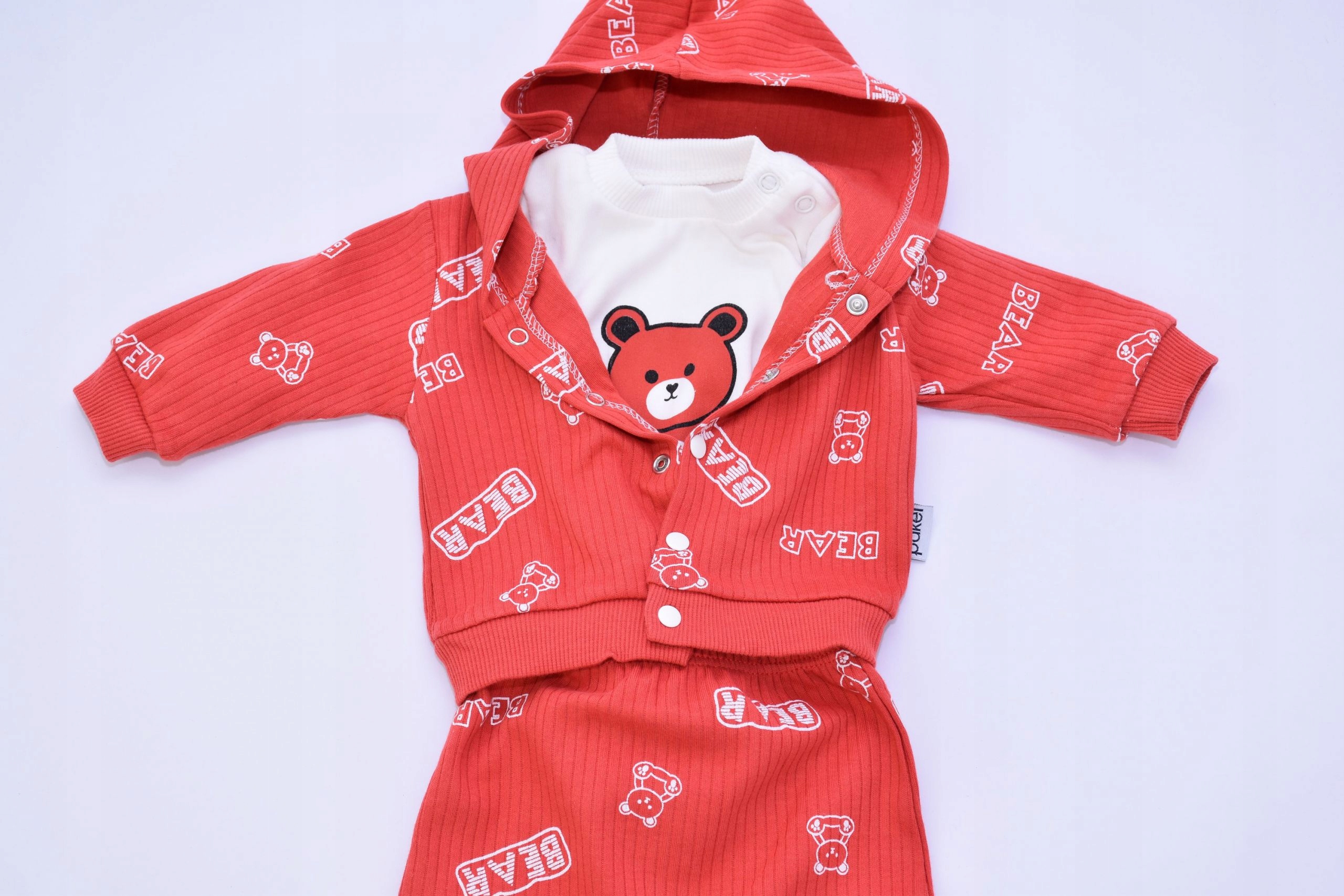 ZESTAW NIEMOWLAKA NOWORODKA SPODNIE BLUZA BODY R68 Wiek dziecka 3 m +