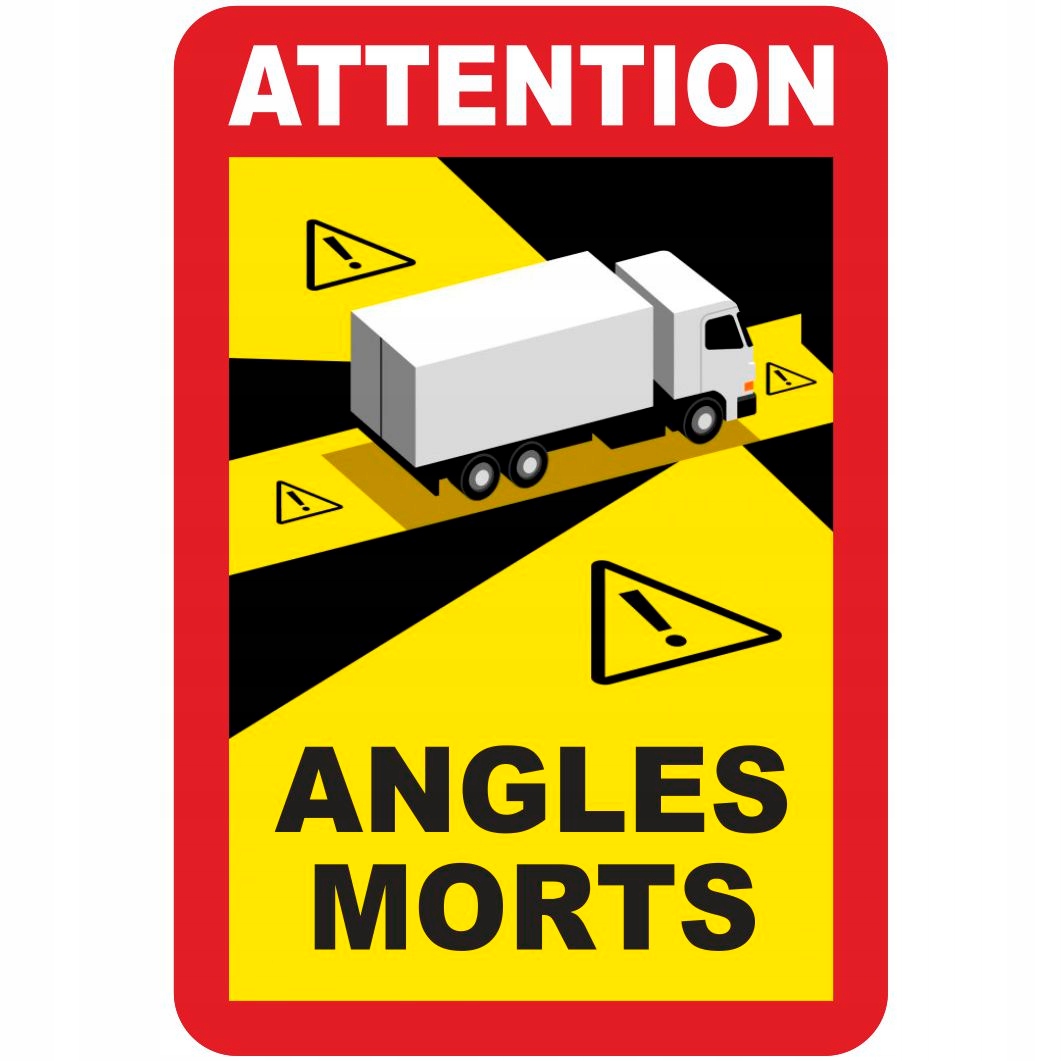 Наклейки ANGLES MORTS слепое пятно МДП 100шт.