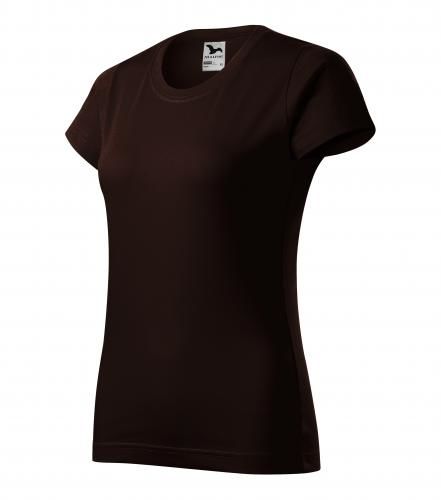 

Klasyk koszulka damska Basic -malfini- kawowy XL