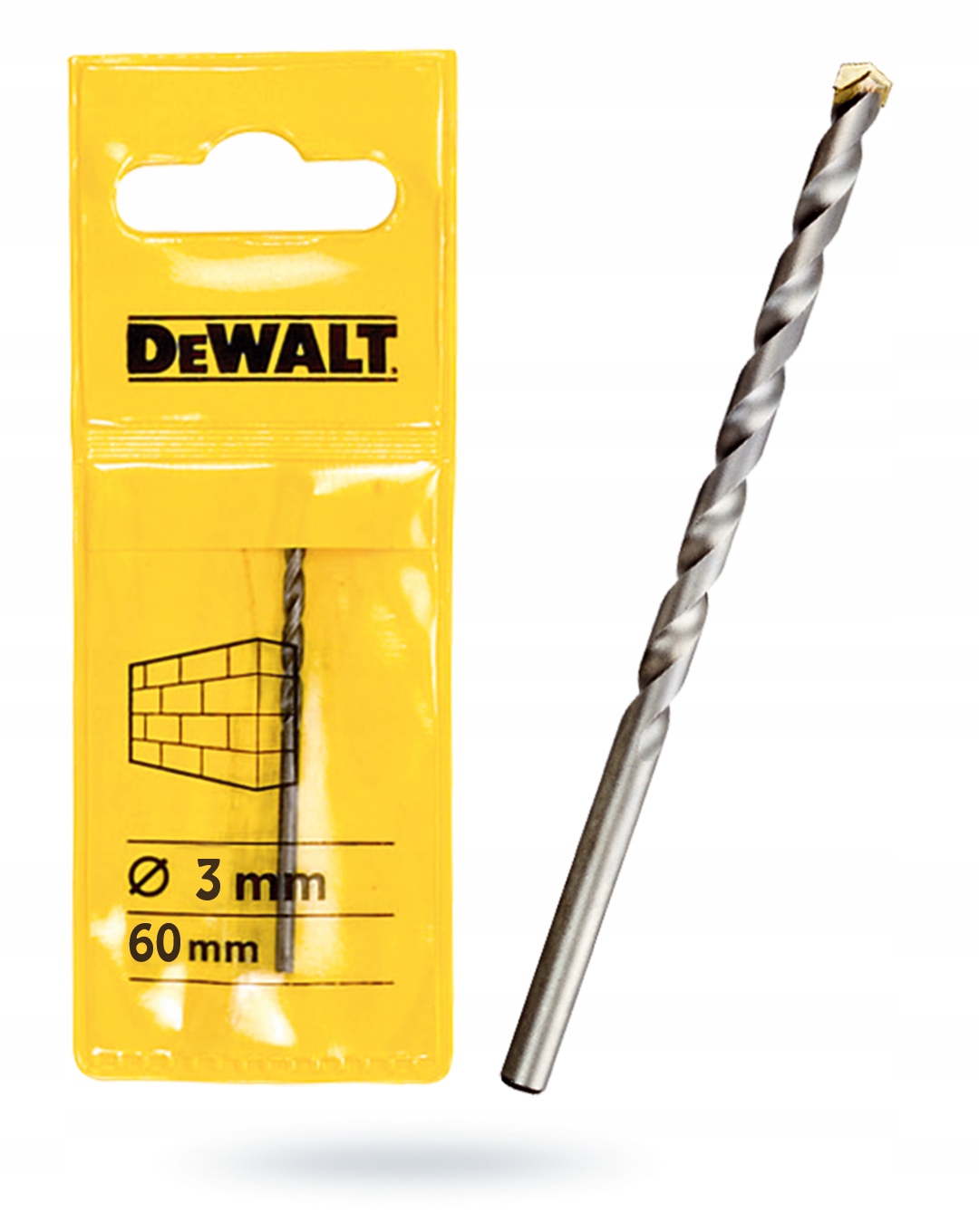 

DeWalt DT6500 wiertło do betonu fi 3 x 60mm