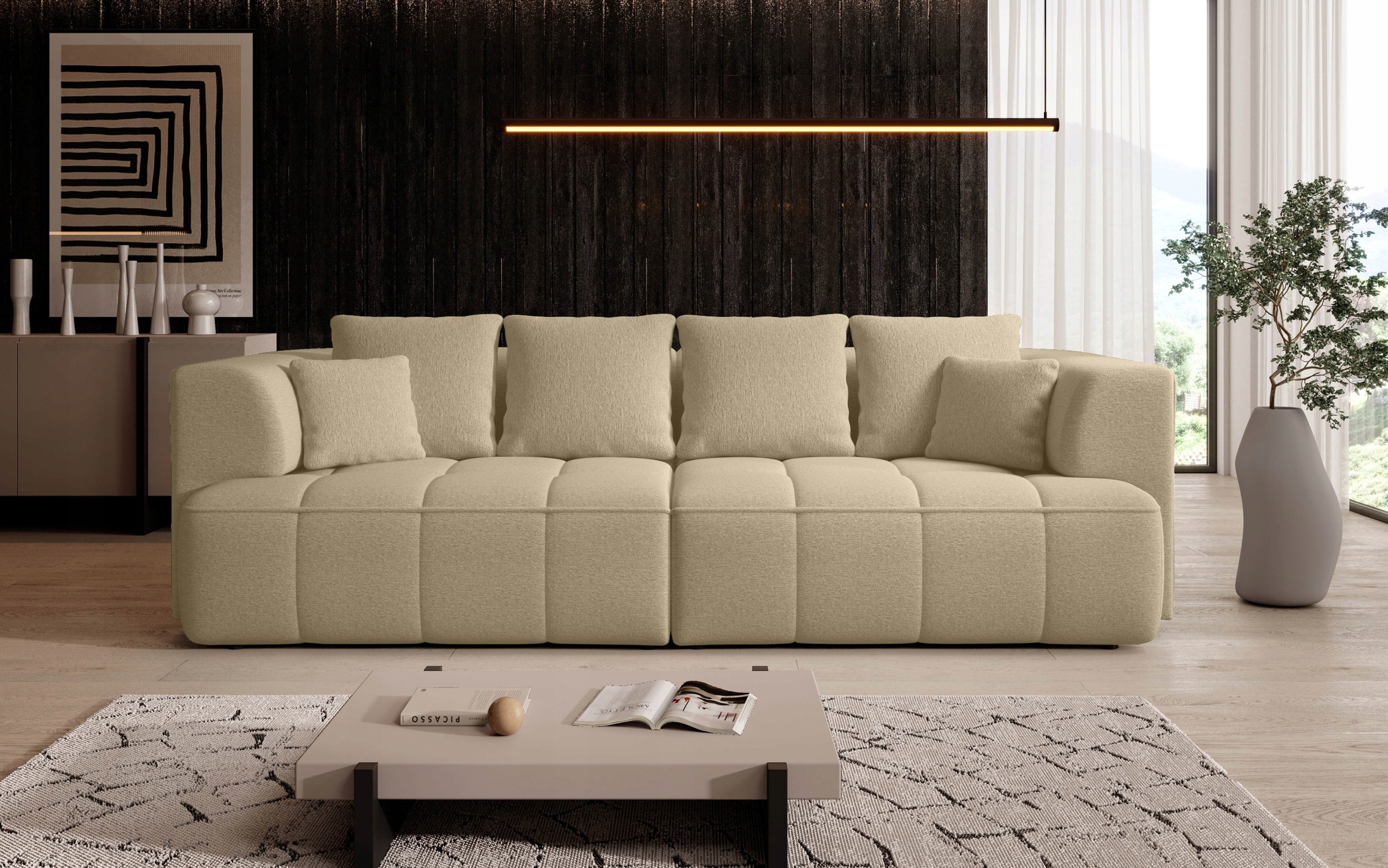 Moderní pohovka Albio BigSofa s funkcí spaní Versailles