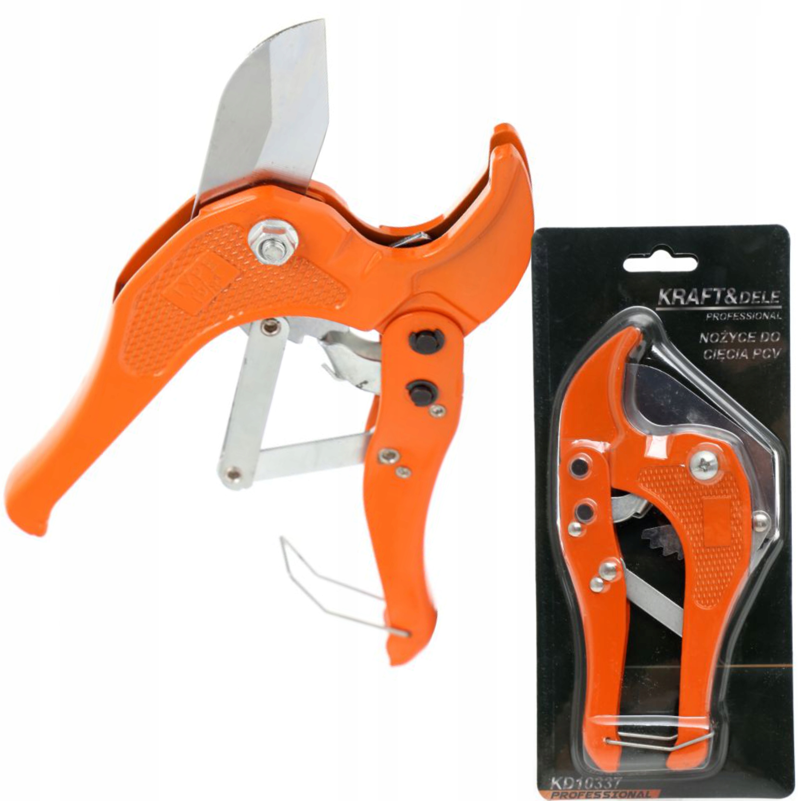 NOŻYCE DO CIĘCIA RUR PEX PP PE PVC PCV PB OBCINAK KRAFT&DELE KD10337