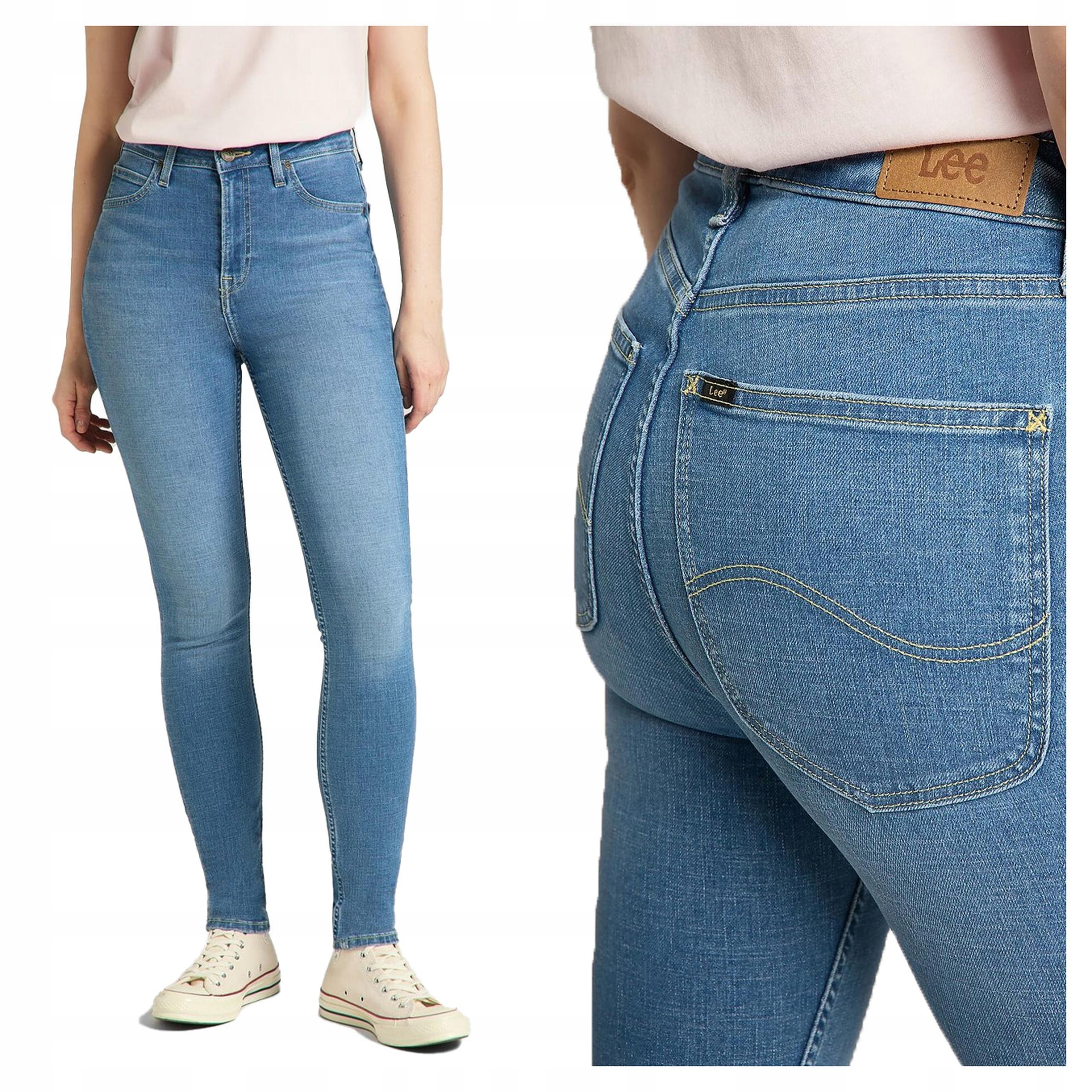 Lee Ivy Dámské Džínové Kalhoty S Džínami W27 L33