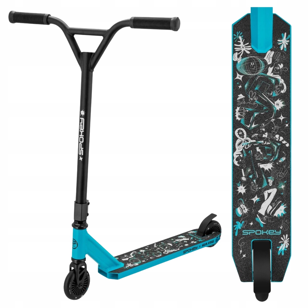 Freestyle Koloběžka Stunt ABEC-7 Kolečka 100 mm Pro Mládež Trippy