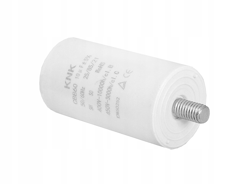 

Kondensator Silnikowy 10uF/450VAC Uniwersalny Nowy