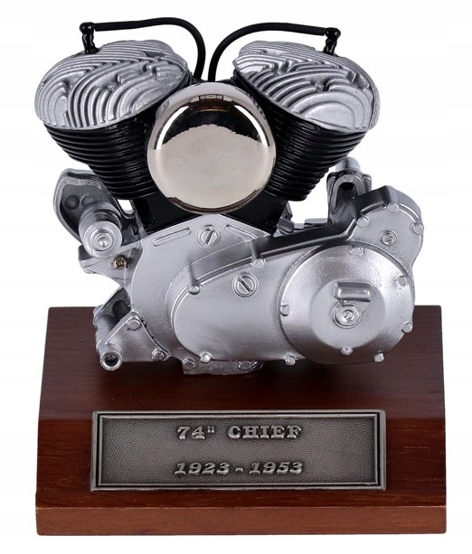 Sada Model motora Indian Chief 74" 1200CC 1923-1953, ako darček!