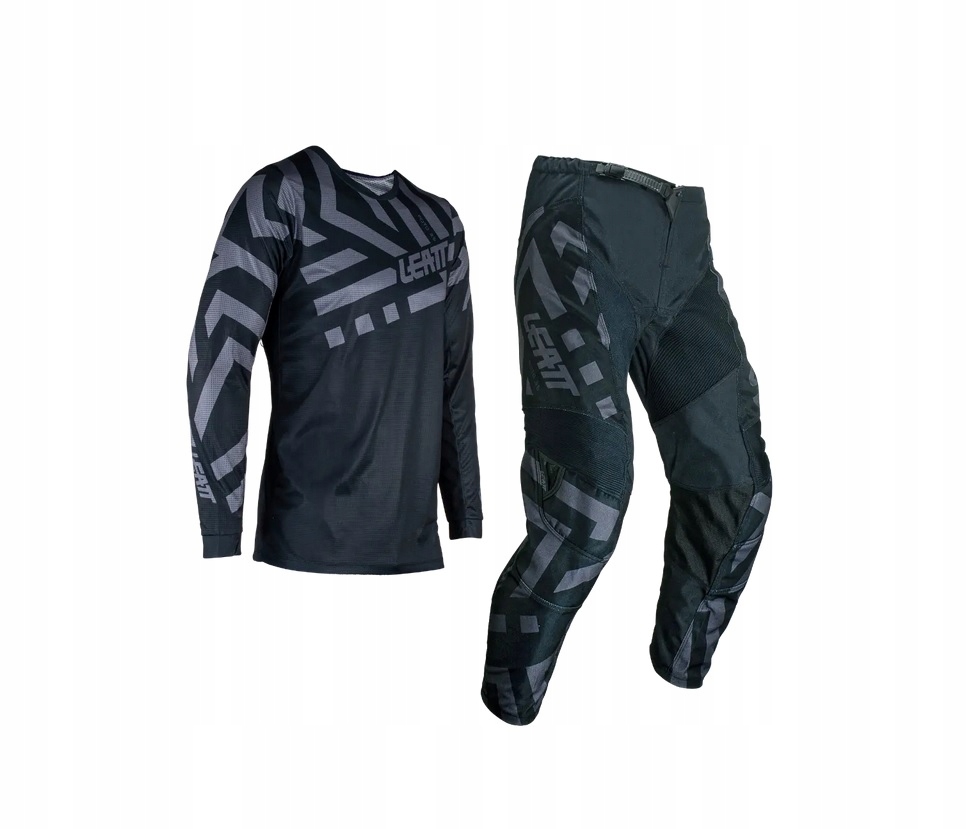 Leatt strój dziecięcy moto Cross Enduro Czarny XXS