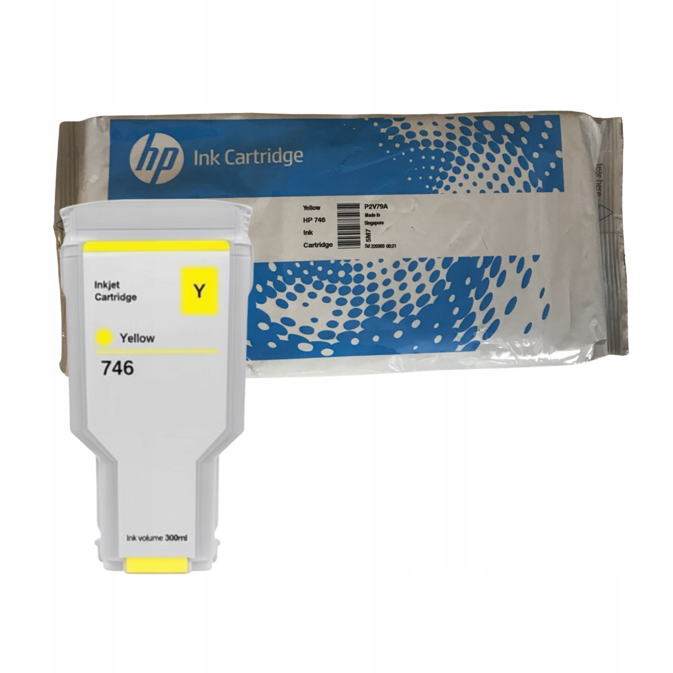 Tusz HP P2V79A żółty (yellow)
