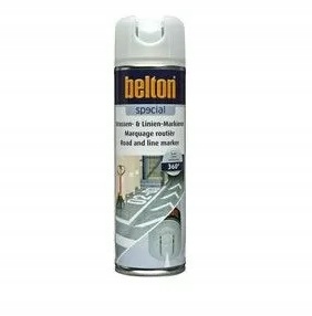 

Belton Lakier Spray Do Znakowania Dróg 500ML Biały