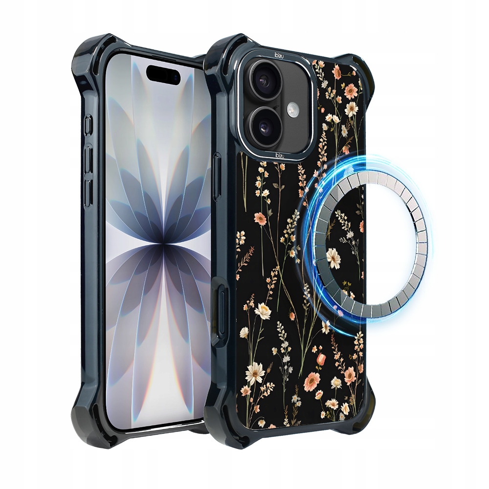 Pouzdro pro iPhone 17 Ibizu DropGuard Ultra s MagSafe, severní zahrada