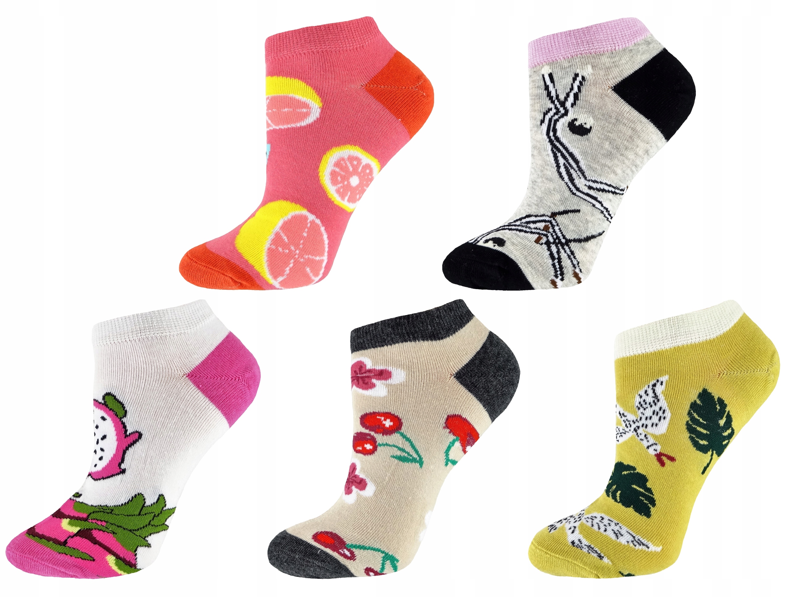 

skarpetki stopki damskie Bambusowe 5-pack 39-41